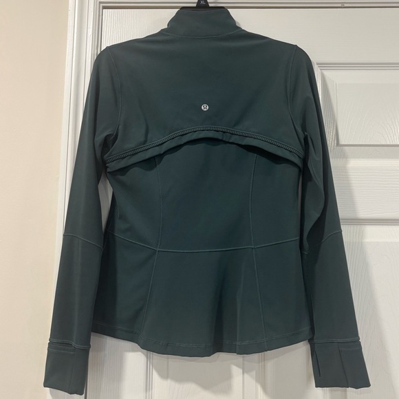 Lululemon Define Jacket Special Edition In Teal Shadow Size 8 - Picture 11 of 12